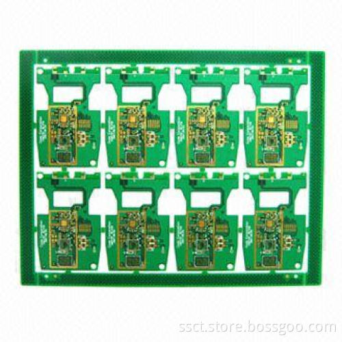 Multilayered PCB with HDI Board Type and ENIG Surface Finishing
